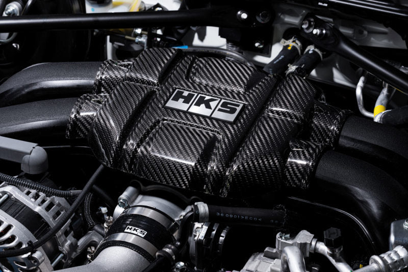 HKS DryCarbon Engine Cover GR86/BRZ - Premium Engine Covers from HKS - Just $350! Shop now at WinWithDom INC. - DomTuned