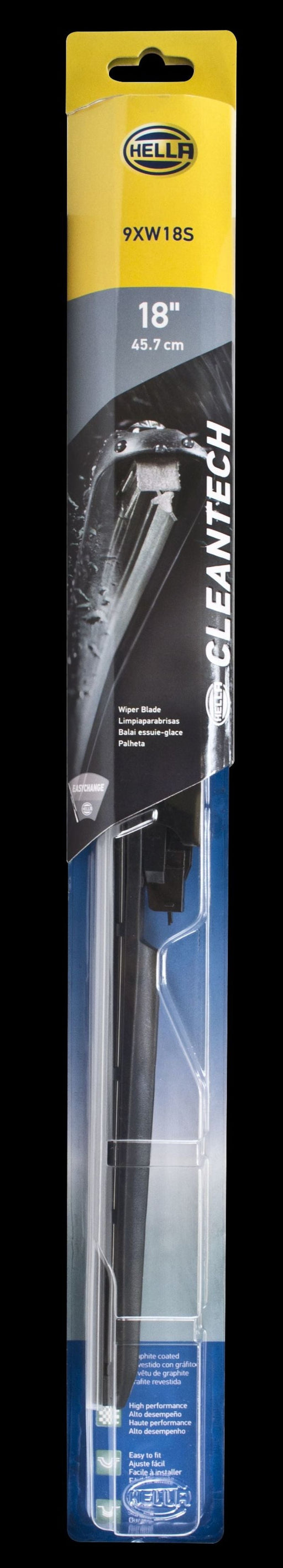Hella Clean Tech Wiper Blade 18in - Single - Premium Exterior Trim from Hella - Just $6.17! Shop now at WinWithDom INC. - DomTuned