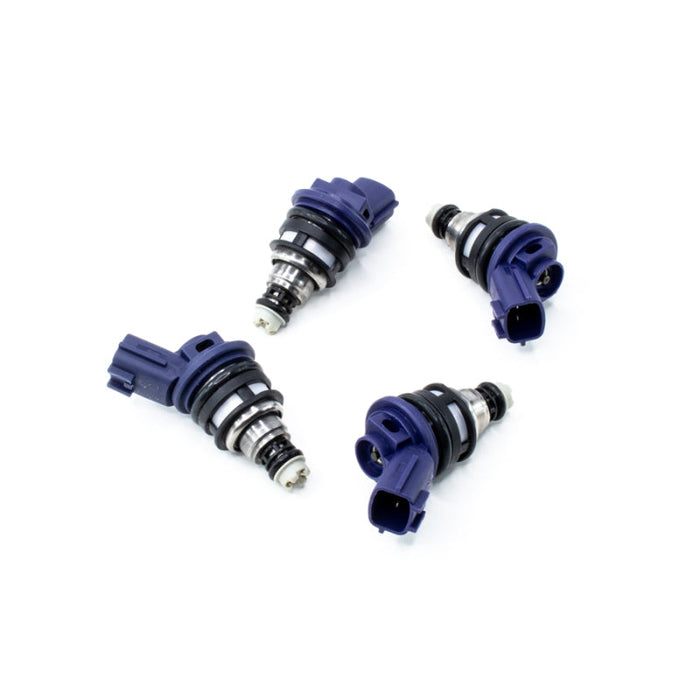 DeatschWerks Nissan G20 / SR20 / 240sx 740cc Side Feed Injectors - Premium Fuel Injector Sets - 4Cyl from DeatschWerks - Just $479.00! Shop now at WinWithDom INC. - DomTuned