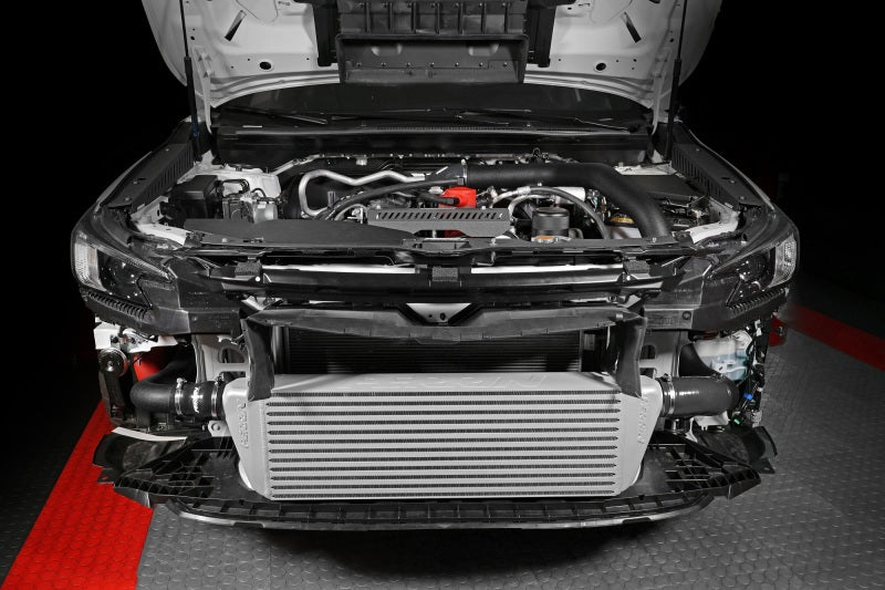 Perrin 22-23 Subaru WRX Front Mount Intercooler Kit (Black Tubes & Silver Core) - Premium Intercoolers from Perrin Performance - Just $1299.65! Shop now at WinWithDom INC. - DomTuned