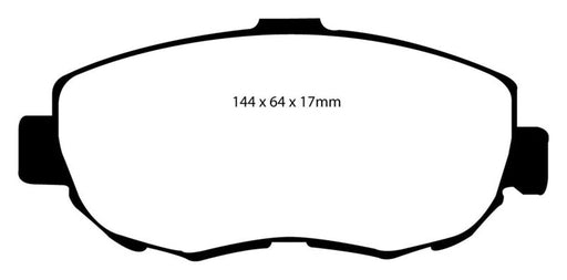 EBC 93-97 Lexus GS300 3.0 Redstuff Front Brake Pads - Premium Brake Pads - Performance from EBC - Just $139.69! Shop now at WinWithDom INC. - DomTuned