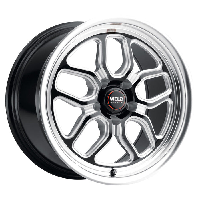 Weld Racing 17x5 Laguna Drag 5x114.3 ET -21 BS2.15 Gloss BLK MIL DIA 78.1 - Premium Wheels - Cast from Weld - Just $370! Shop now at WinWithDom INC. - DomTuned