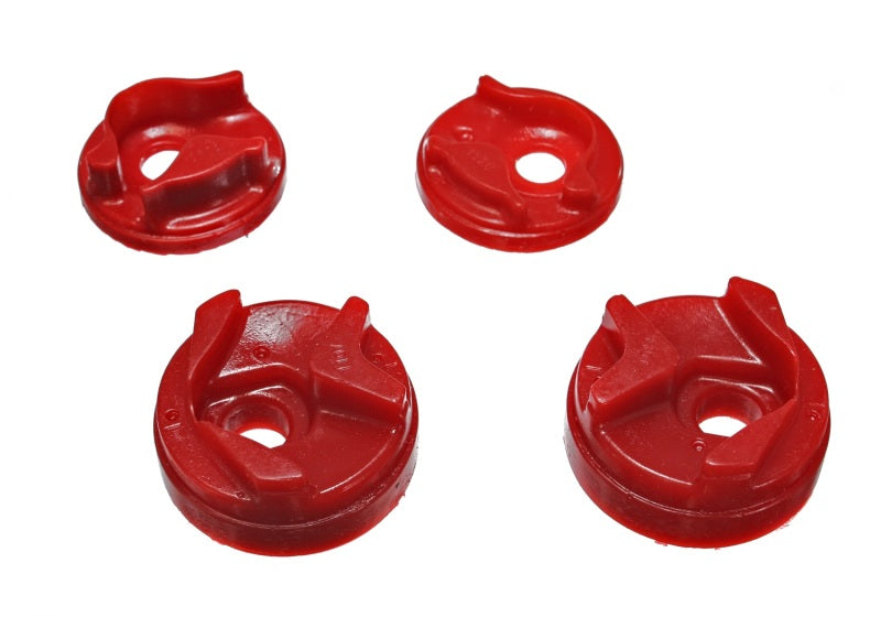 Energy Suspension 02-03 Nissan Sentra/200SX Red Motor Mount Insert Set (w/ Spec V 2.5L engine manua - Premium Bushing Kits from Energy Suspension - Just $58.96! Shop now at WinWithDom INC. - DomTuned