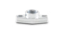 Vibrant 1/2in NPT Female 1.5in to 1.75in Bolt Hole Oil Drain Flange w/Crowfoot - Premium Flanges from Vibrant - Just $22.99! Shop now at WinWithDom INC. - DomTuned