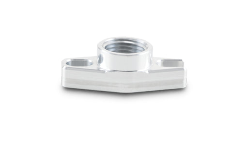 Vibrant 1/2in NPT Female 1.5in to 1.75in Bolt Hole Oil Drain Flange w/Crowfoot - Premium Flanges from Vibrant - Just $22.99! Shop now at WinWithDom INC. - DomTuned
