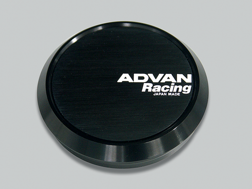 Advan Flat 73mm Center Cap - Black - Premium Wheel Center Caps from Advan - Just $53.20! Shop now at WinWithDom INC. - DomTuned