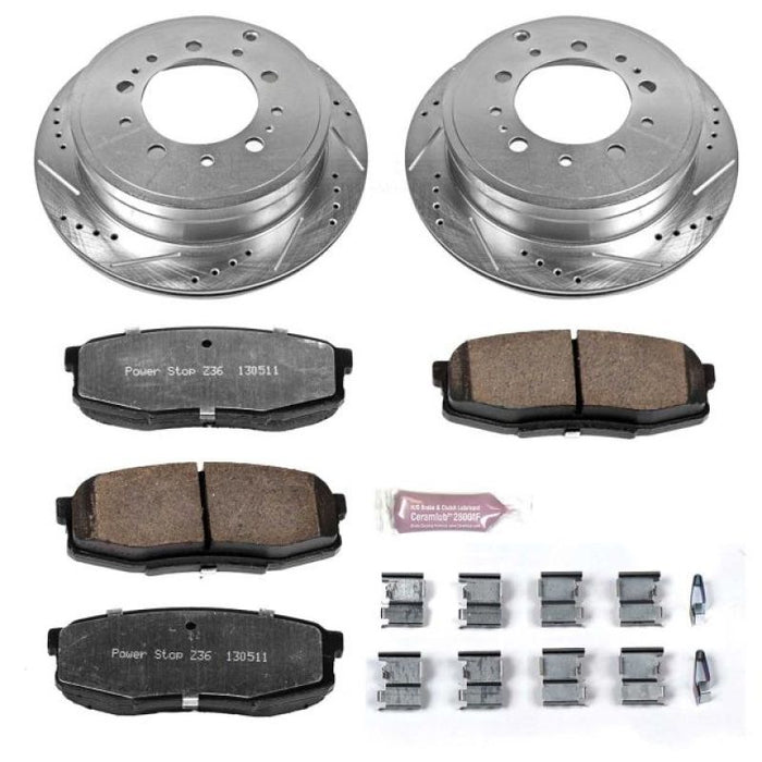 Power Stop 08-11 Lexus LX570 Rear Z36 Truck & Tow Brake Kit - Premium Brake Kits - Performance D&S from PowerStop - Just $364.53! Shop now at WinWithDom INC. - DomTuned