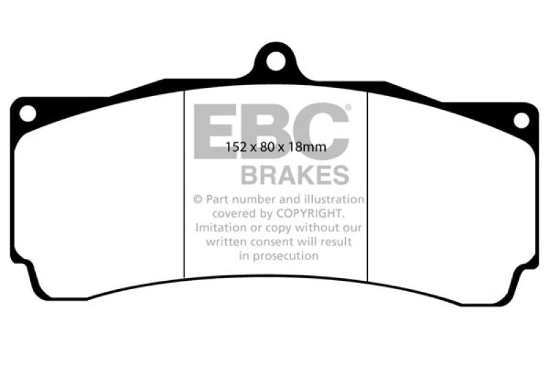 EBC Brakes Bluestuff Street and Track Day Brake Pads - Premium Brake Pads - Racing from EBC - Just $153.67! Shop now at WinWithDom INC. - DomTuned