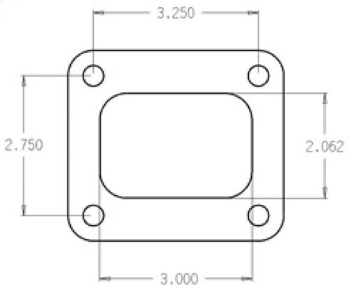 Cometic Turbo FLG T4 Garrett Exh Inlet .010in Exhaust Gasket - Premium Exhaust Gaskets from Cometic Gasket - Just $8.89! Shop now at WinWithDom INC. - DomTuned