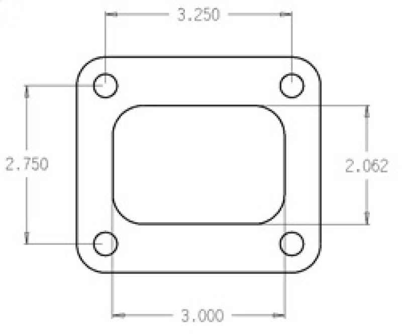 Cometic Turbo FLG T4 Garrett Exh Inlet .010in Exhaust Gasket - Premium Exhaust Gaskets from Cometic Gasket - Just $8.89! Shop now at WinWithDom INC. - DomTuned