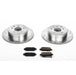 Power Stop 03-05 Infiniti G35 Rear Z23 Evolution Sport Brake Kit - Premium Brake Kits - Performance D&S from PowerStop - Just $238.22! Shop now at WinWithDom INC. - DomTuned