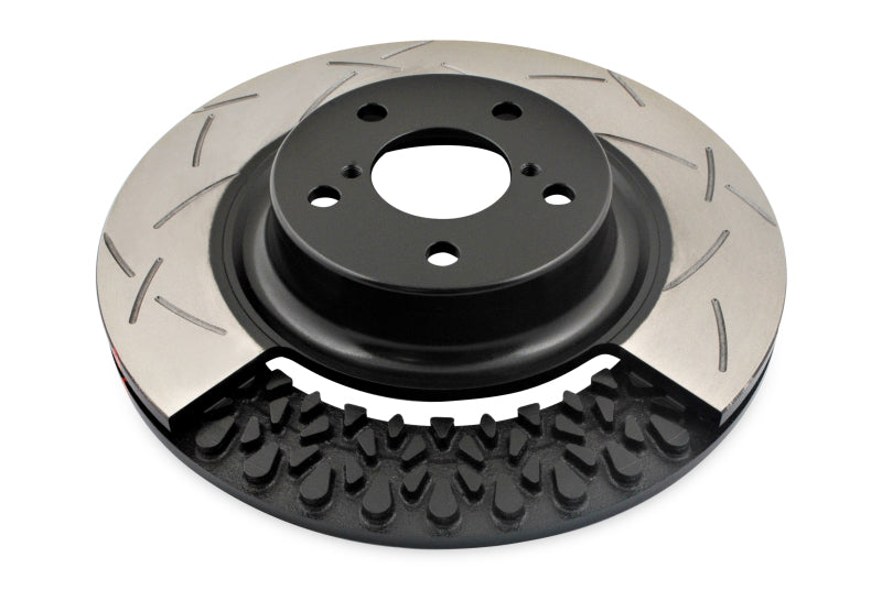 DBA 03-05 Evo 8/9 Front Slotted 5000 Series 2 Piece Rotor Assembled w/ Black Hat - Premium Brake Rotors - 2 Piece from DBA - Just $562.16! Shop now at WinWithDom INC. - DomTuned