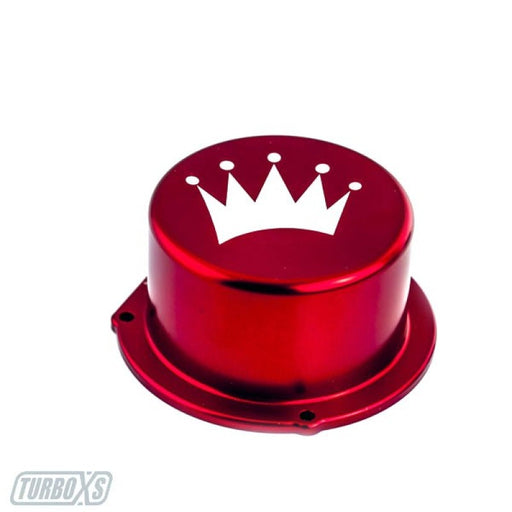 Turbo XS 15-16 Subaru WRX Billet Aluminum Vacuum Pump Cover - Red - Premium Engine Covers from Turbo XS - Just $78.31! Shop now at WinWithDom INC. - DomTuned