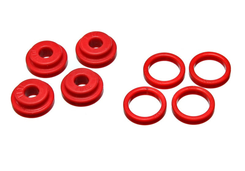 Energy Suspension 95-04 Mitsibushi Eclipse FWD/AWD Red Manual Transmission Shifter Stabilizer Bushin - Premium Shifter Bushings from Energy Suspension - Just $14.03! Shop now at WinWithDom INC. - DomTuned