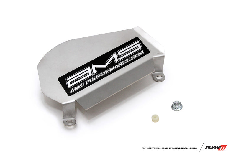 AMS Performance 2009+ Nissan GT-R R35 Alpha Cowl Splash Shield - Premium Engine Covers from AMS - Just $72.70! Shop now at WinWithDom INC. - DomTuned