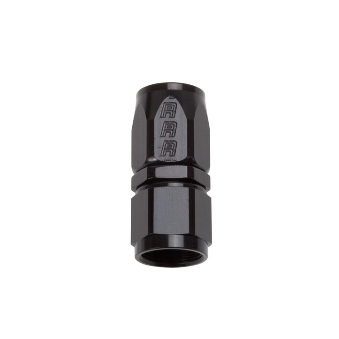 Russell Performance -8 AN Black Straight Full Flow Hose End - Premium Fittings from Russell - Just $10.95! Shop now at WinWithDom INC. - DomTuned