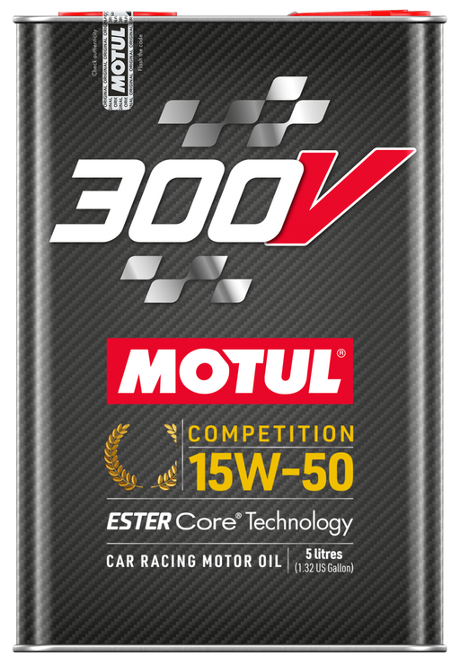 Motul 5L 300V Competition 15W50 - Premium Motor Oils from Motul - Just $382.80! Shop now at WinWithDom INC. - DomTuned