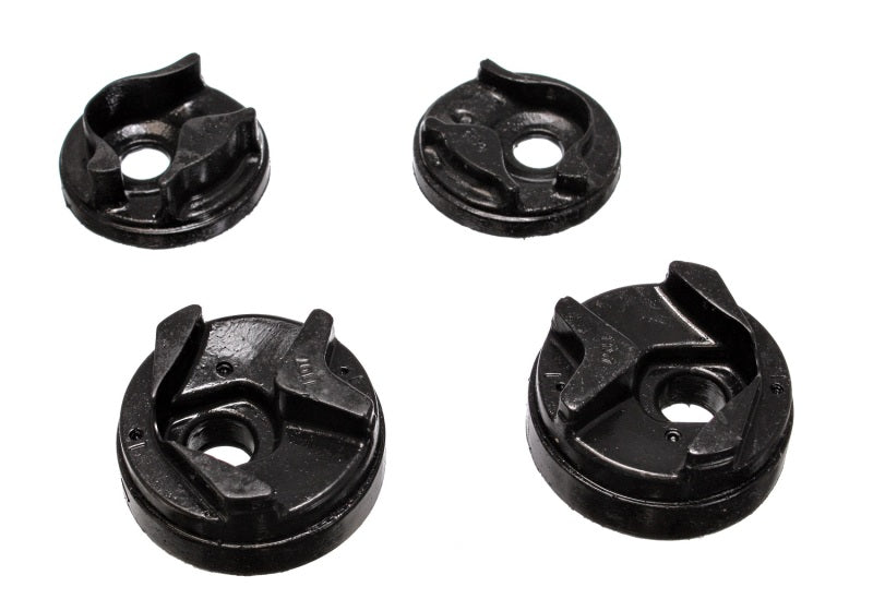 Energy Suspension 02-03 Nissan Sentra/200SX Black Motor Mount Insert Set (w/ Spec V 2.5L engine man - Premium Bushing Kits from Energy Suspension - Just $58.96! Shop now at WinWithDom INC. - DomTuned