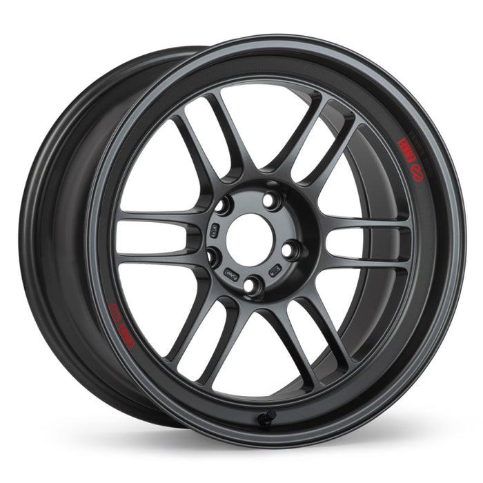 Enkei RPF1RS 18x10.5 5x114.3 10mm Offset 75mm Bore Matte Gunmetal Wheel - Premium Wheels - Cast from Enkei - Just $475.20! Shop now at WinWithDom INC. - DomTuned