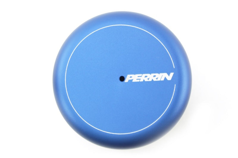 Perrin 2015+ Subaru WRX/STI Oil Filter Cover - Blue - Premium Oil Filters from Perrin Performance - Just $89.25! Shop now at WinWithDom INC. - DomTuned