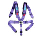 NRG SFI 16.1 5Pt 3 Inch Seat Belt Harness with Pads / Cam Lock - Purple - Premium Seat Belts & Harnesses from NRG - Just $140! Shop now at WinWithDom INC. - DomTuned