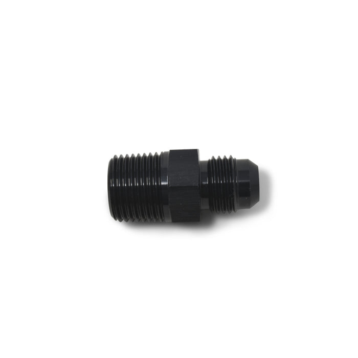 Russell Performance -6 AN to 1/4in NPT Straight Flare to Pipe (Black) - Premium Fittings from Russell - Just $2.66! Shop now at WinWithDom INC. - DomTuned