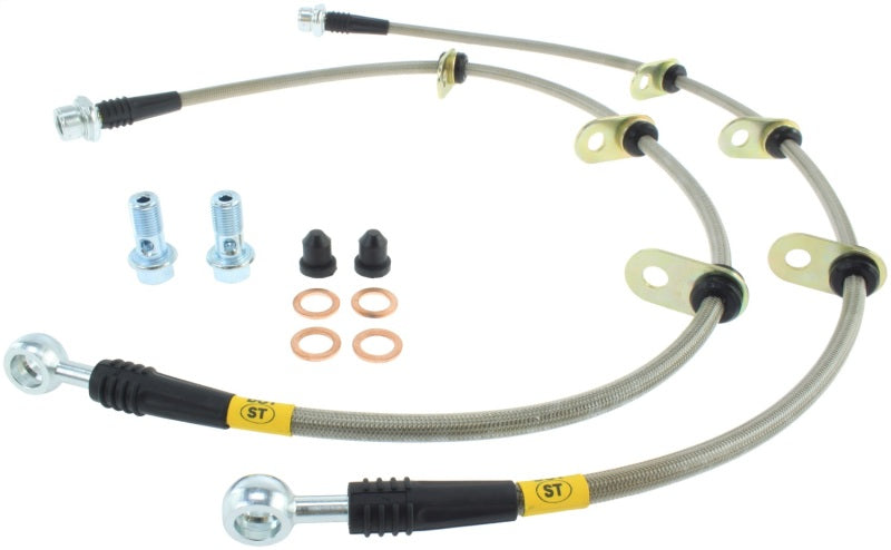 StopTech 08-12 Toyota Sequoia Rear Stainless Steel Brake Lines - Premium Brake Line Kits from Stoptech - Just $96.51! Shop now at WinWithDom INC. - DomTuned