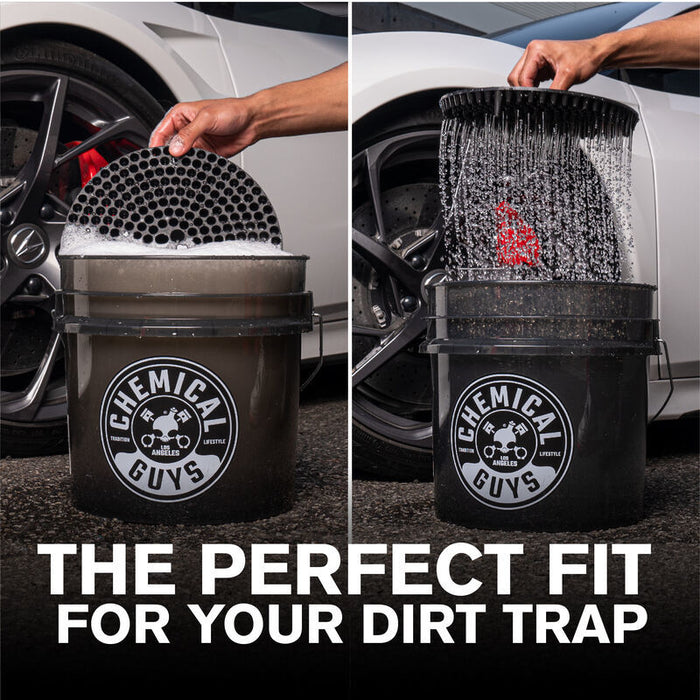 Chemical Guys Heavy Duty Detailing Bucket Smoked Black (4.5 Gal) - Premium Wash Buckets from Chemical Guys - Just $119.88! Shop now at WinWithDom INC. - DomTuned