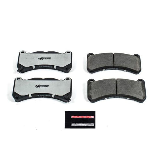 Power Stop 13-14 Ford Mustang Front Z26 Extreme Street Brake Pads w/Hardware - Premium Brake Pads - Performance from PowerStop - Just $96.55! Shop now at WinWithDom INC. - DomTuned