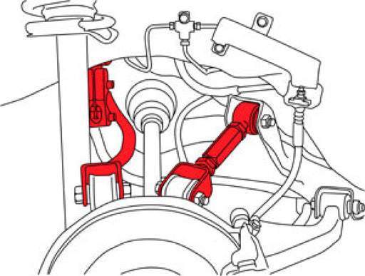 SPC Performance 95-98 Nissan 240SX Rear Passenger Side Adjustable Control Arm - Premium Control Arms from SPC Performance - Just $178.38! Shop now at WinWithDom INC. - DomTuned