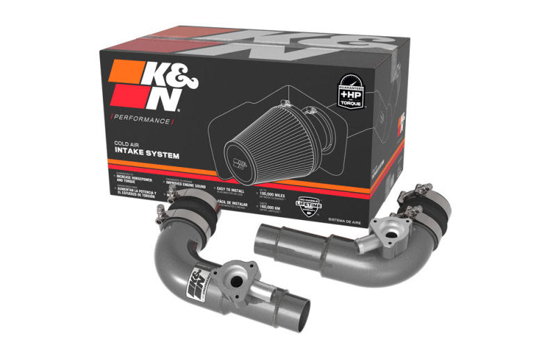 K&N 22-24 Toyota Tundra 3.4L V6 Turbo Charge Pipe Kit - Premium Turbo Inlets from K&N Engineering - Just $599.99! Shop now at WinWithDom INC. - DomTuned