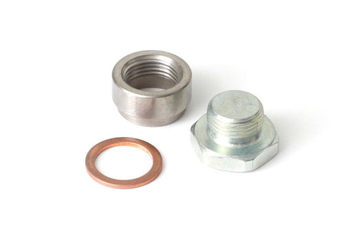 Haltech O2 Sensor Weld-On Bung w/Copper Washer & Blanking Plug M18 x1.5 - Premium Fittings from Haltech - Just $16! Shop now at WinWithDom INC. - DomTuned