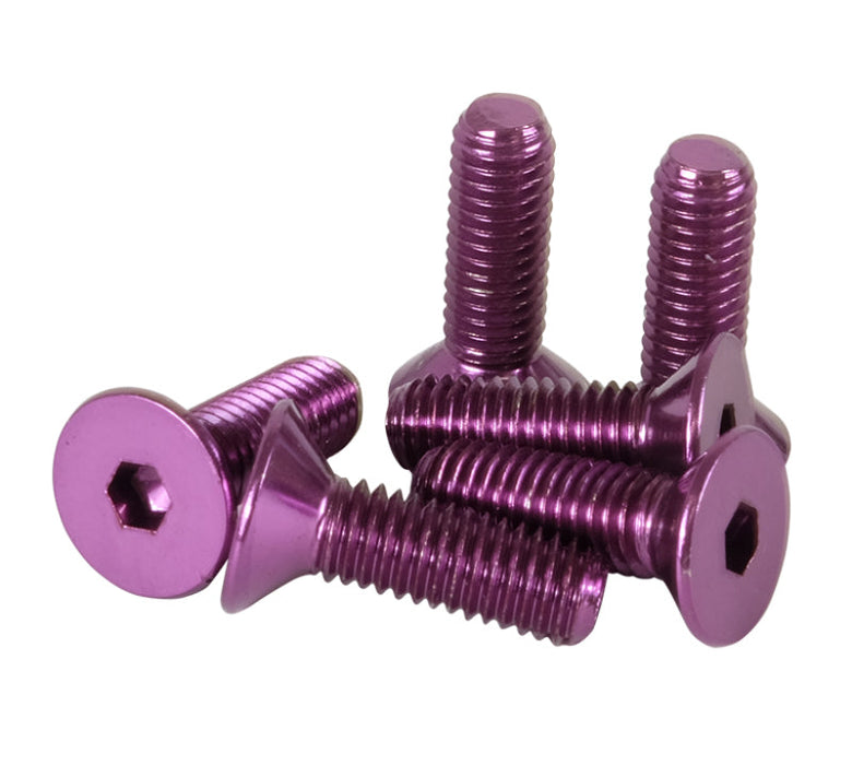 NRG Steering Wheel Screw Upgrade Kit (Conical) - Purple - Premium Steering Wheels from NRG - Just $14! Shop now at WinWithDom INC. - DomTuned