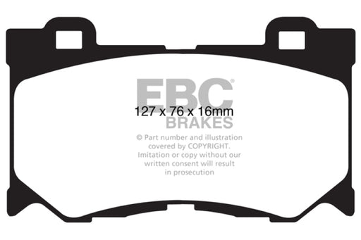 EBC 08-15 Infiniti G37 3.7 Bluestuff Front Brake Pads - Premium Brake Pads - Racing from EBC - Just $150.53! Shop now at WinWithDom INC. - DomTuned