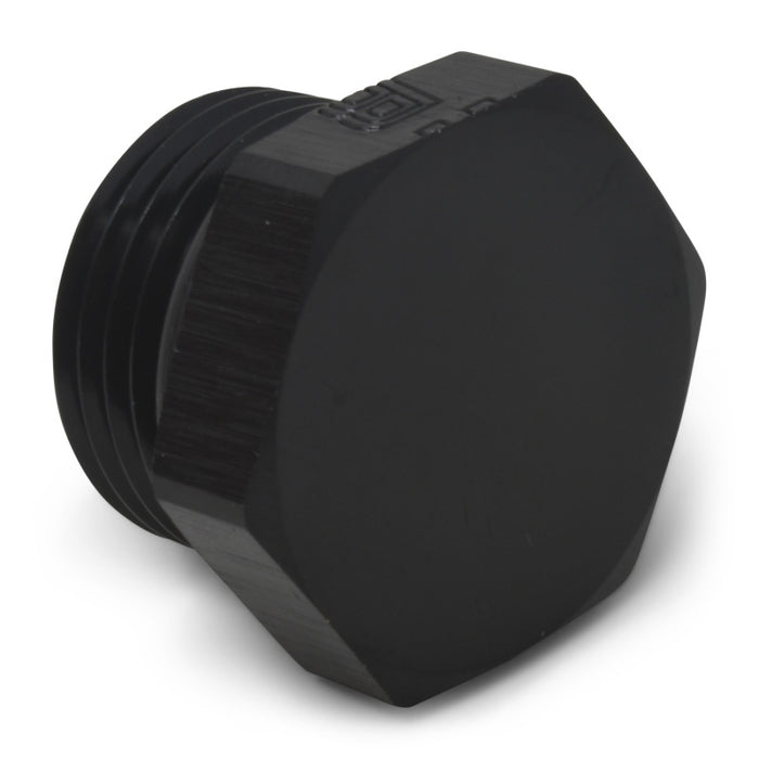 Russell Performance -6 AN Straight Thread Plug (Black) - Premium Fittings from Russell - Just $3.95! Shop now at WinWithDom INC. - DomTuned