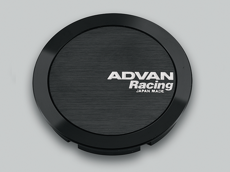 Advan Full Flat 63mm Centercap - Black - Premium Wheel Center Caps from Advan - Just $53.20! Shop now at WinWithDom INC. - DomTuned