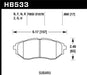 Hawk 05-08 LGT D1078 DTC-60 Race Front Brake Pads - Premium Brake Pads - Racing from Hawk Performance - Just $229.49! Shop now at WinWithDom INC. - DomTuned