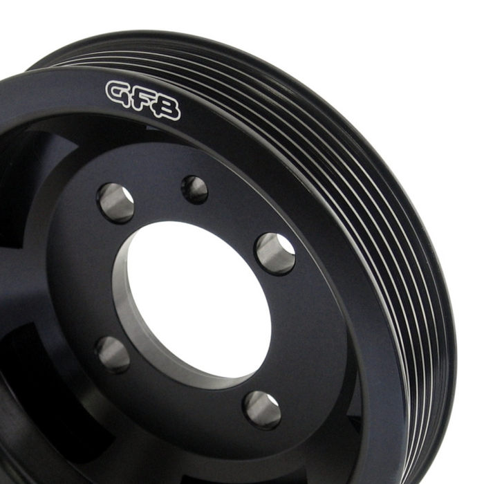 GFB Evo 4-9 Under-Drive Crank Pulley w/ Belt - Premium Pulleys - Crank, Underdrive from Go Fast Bits - Just $243! Shop now at WinWithDom INC. - DomTuned