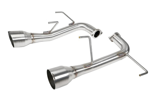 Perrin 22-23 Subaru WRX Dual Single Tip 304SS Axle Back Exhaust - Premium Axle Back from Perrin Performance - Just $594.15! Shop now at WinWithDom INC. - DomTuned