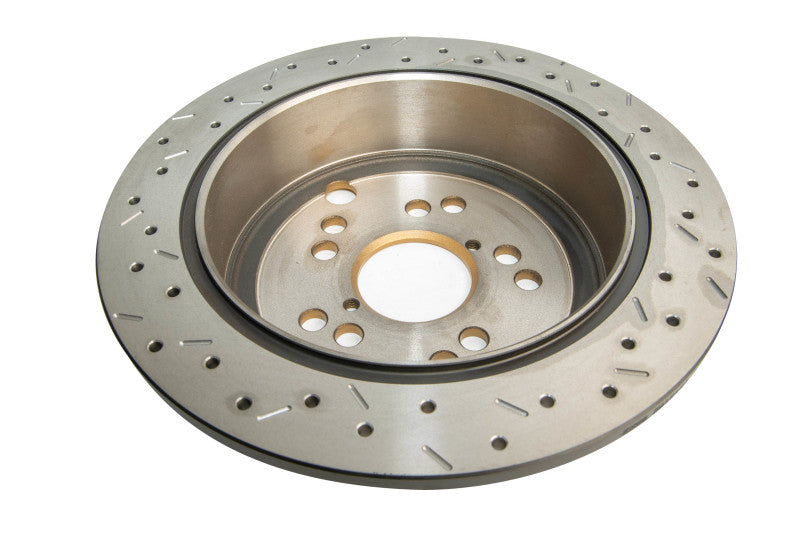 DBA 12+ Subaru/Scion BRZ/FR-S (AU Spec) 10 Lug Slot Rear Drilled & Slotted 4000 Series Rotor - Premium Brake Rotors - Slot & Drilled from DBA - Just $191.62! Shop now at WinWithDom INC. - DomTuned