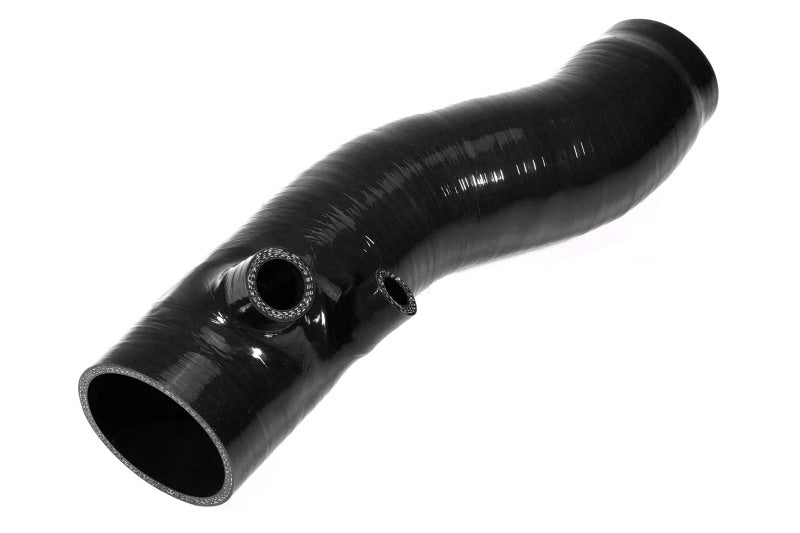 Perrin 2022+ Subaru WRX Black 3in Turbo Inlet Hose w/ Nozzle - Premium Hoses from Perrin Performance - Just $283.05! Shop now at WinWithDom INC. - DomTuned