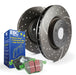 EBC S10 Brake Pad and Rotor Kit - Premium Brake Rotors - Slot & Drilled from EBC - Just $319.77! Shop now at WinWithDom INC. - DomTuned