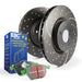 EBC S3 Kits Greenstuff Pads and GD Rotors - Premium Brake Rotors - Slot & Drilled from EBC - Just $306.44! Shop now at WinWithDom INC. - DomTuned