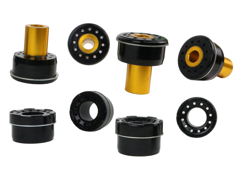 Whiteline 14+ Subaru Impreza WRX (MY15) Rear Crossmember Mount Bushing Kit - Premium Bushing Kits from Whiteline - Just $151.88! Shop now at WinWithDom INC. - DomTuned