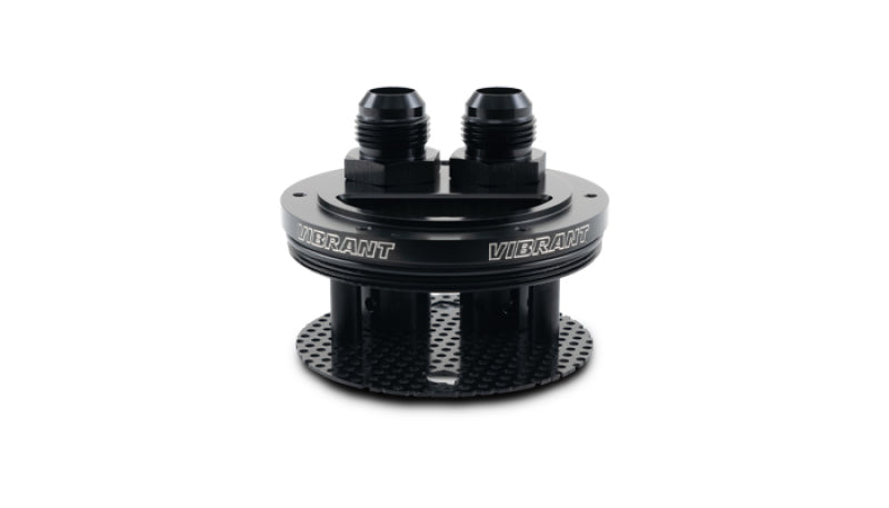 Vibrant 2-Port Catch Can Lid Assembly - Premium Oil Catch Cans from Vibrant - Just $134.99! Shop now at WinWithDom INC. - DomTuned