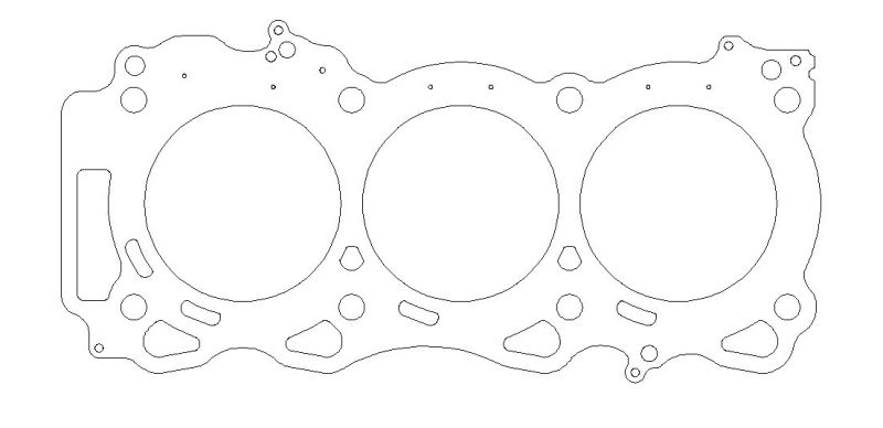 Cometic Nissan VQ35/37 Gen3 97mm Bore .030 inch MLS Head Gasket - Left - Premium Head Gaskets from Cometic Gasket - Just $99.68! Shop now at WinWithDom INC. - DomTuned
