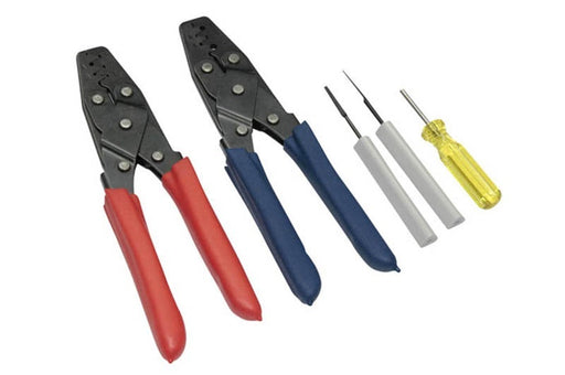 Haltech Dual Crimper Set - Includes 3 Pin Removal Tools - Premium Tools from Haltech - Just $205! Shop now at WinWithDom INC. - DomTuned