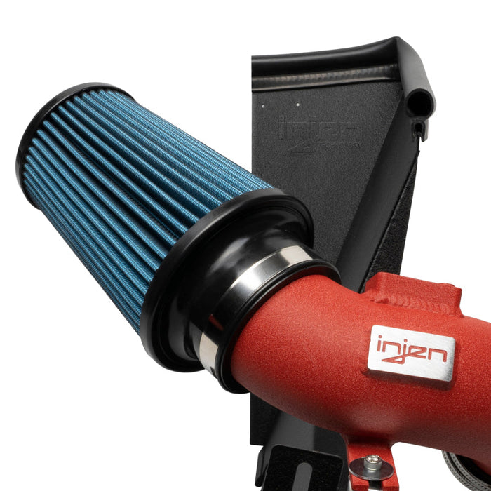 Injen 21-22 Toyota Supra 2.0L 4 Cyl. SP Short Ram Air Intake System - Wrinkle Red - Premium Cold Air Intakes from Injen - Just $364.95! Shop now at WinWithDom INC. - DomTuned