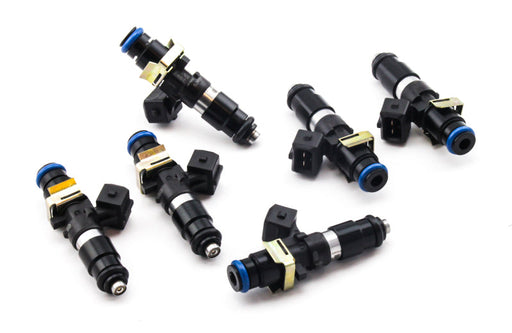 DeatschWerks 93-98 Toyota Supra TT (14mm O-Ring for Top Feed) Bosch EV14 1200cc Injectors (Set of 6) - Premium Fuel Injector Sets - 6Cyl from DeatschWerks - Just $819.00! Shop now at WinWithDom INC. - DomTuned