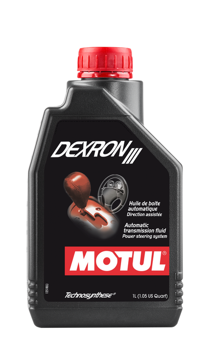 Motul 1L Transmision DEXRON III - Technosynthese - Premium Gear Oils from Motul - Just $141.46! Shop now at WinWithDom INC. - DomTuned